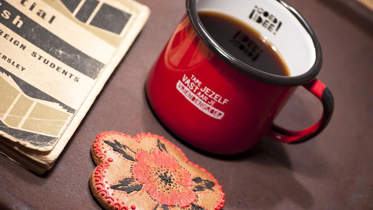 Cobertura de chocolate escorrendo sobre bolo de caneca morno.