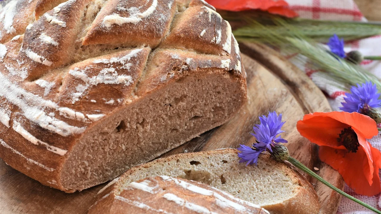Levain no pico de crescimento pronto para entrar na massa.