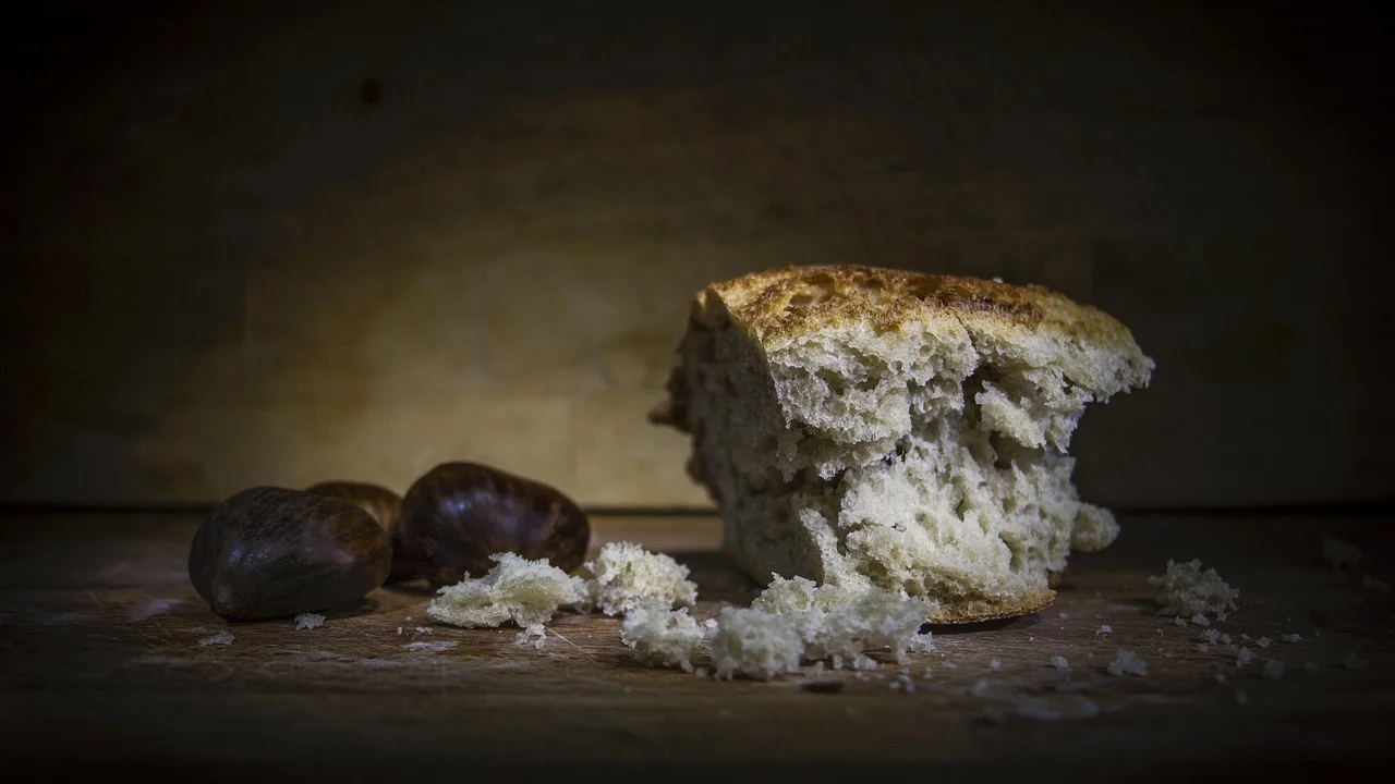 Ingredientes usados no preparo de pão australiano caseiro