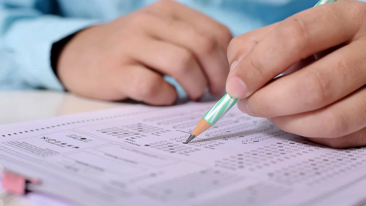 Planilha organiza o desempenho por disciplina e assunto.