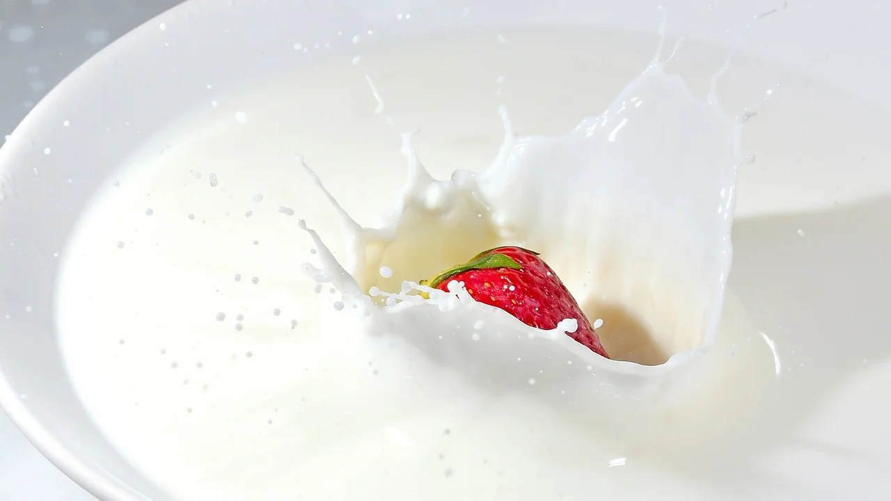 Jarra de refresco natural com frutas frescas e gelo
