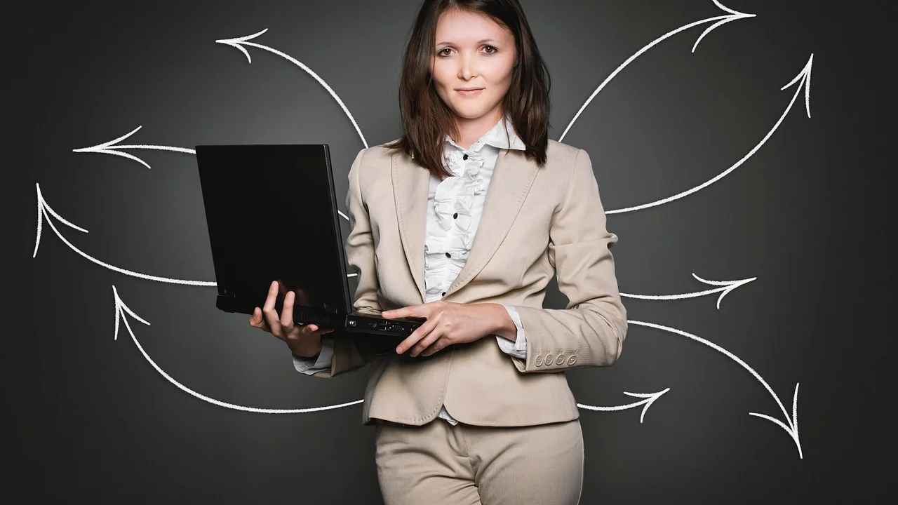 Organização das páginas de uma apresentação no painel lateral