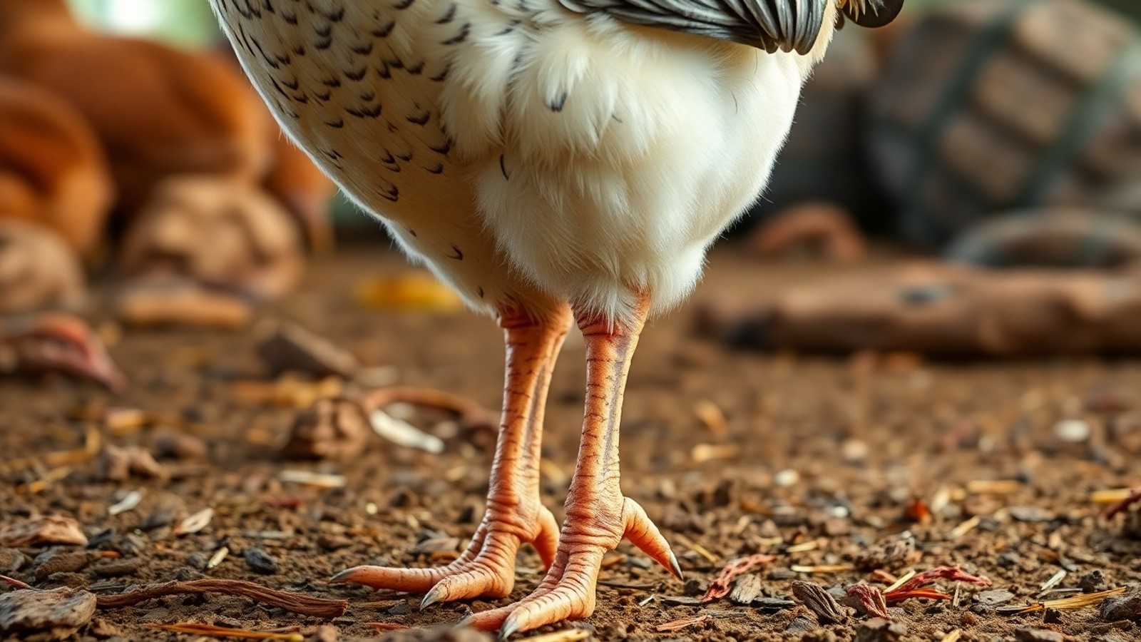 Galinha Tem Pata? Entenda a Anatomia Correta