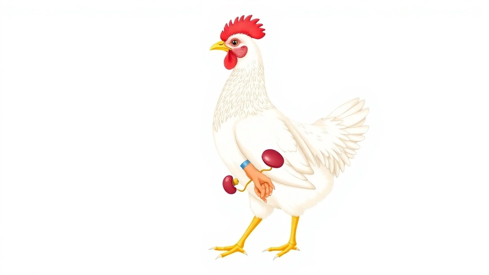Galinha urina? Entenda como as aves excretam