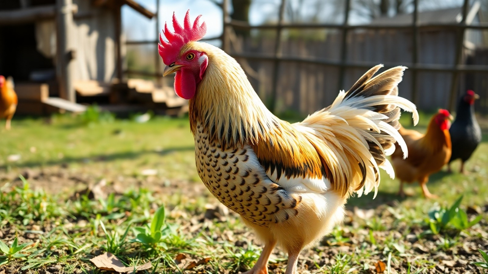galinha animal quintal rural