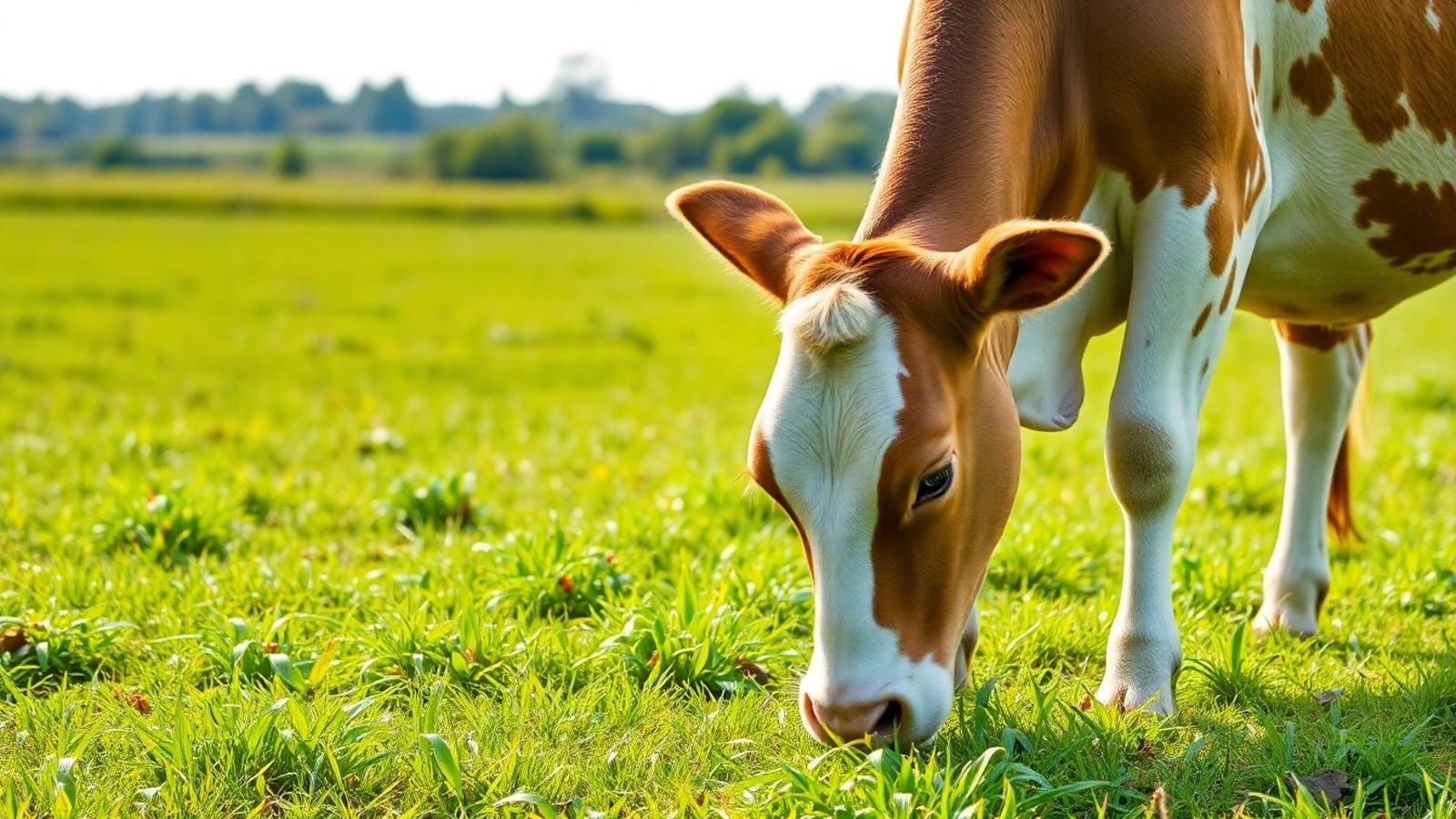 Vaca Comendo Capim: Alimentação e Manejo