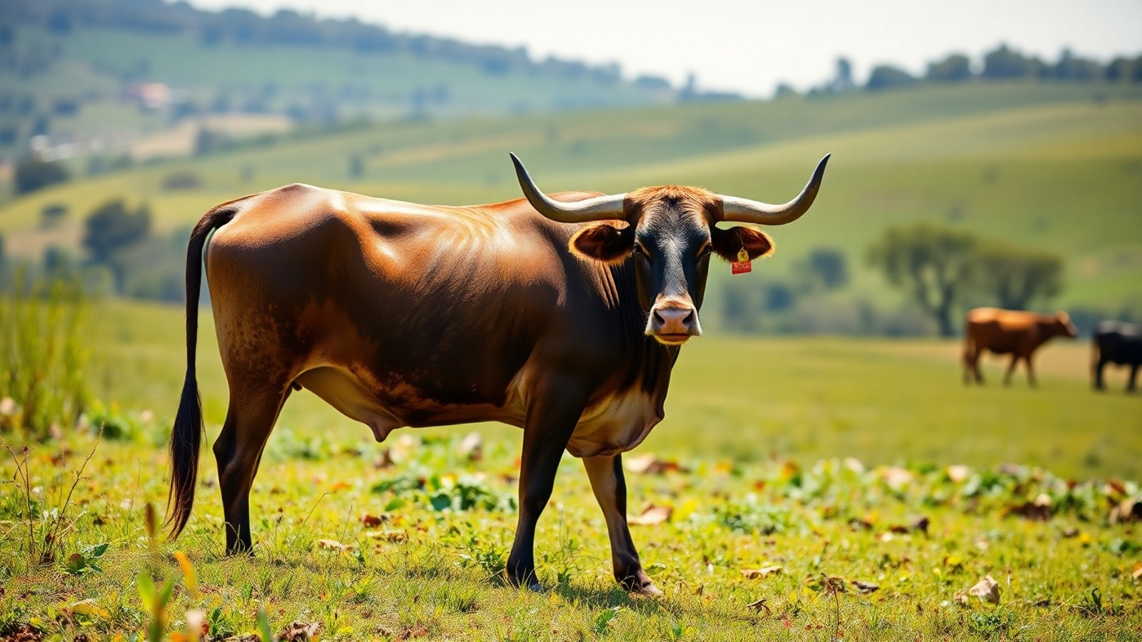 boi animal no pasto