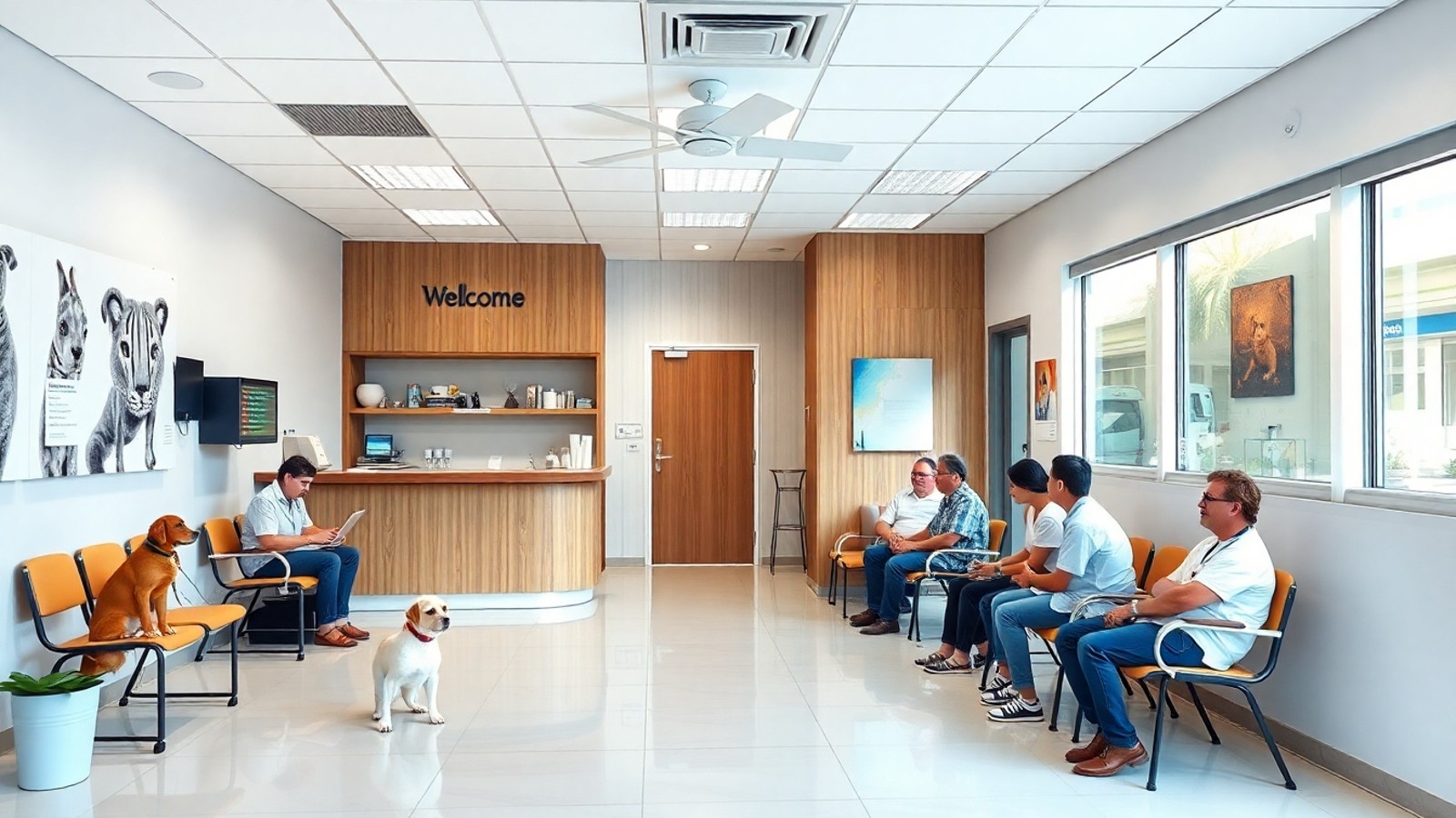 clinica veterinaria maringa fachada
