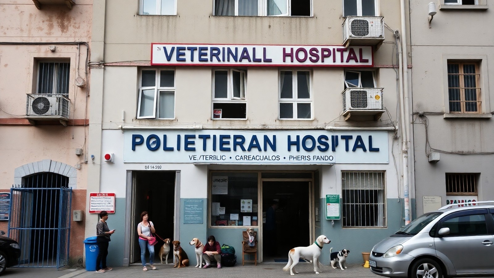 fachada hospital veterinario mangueira