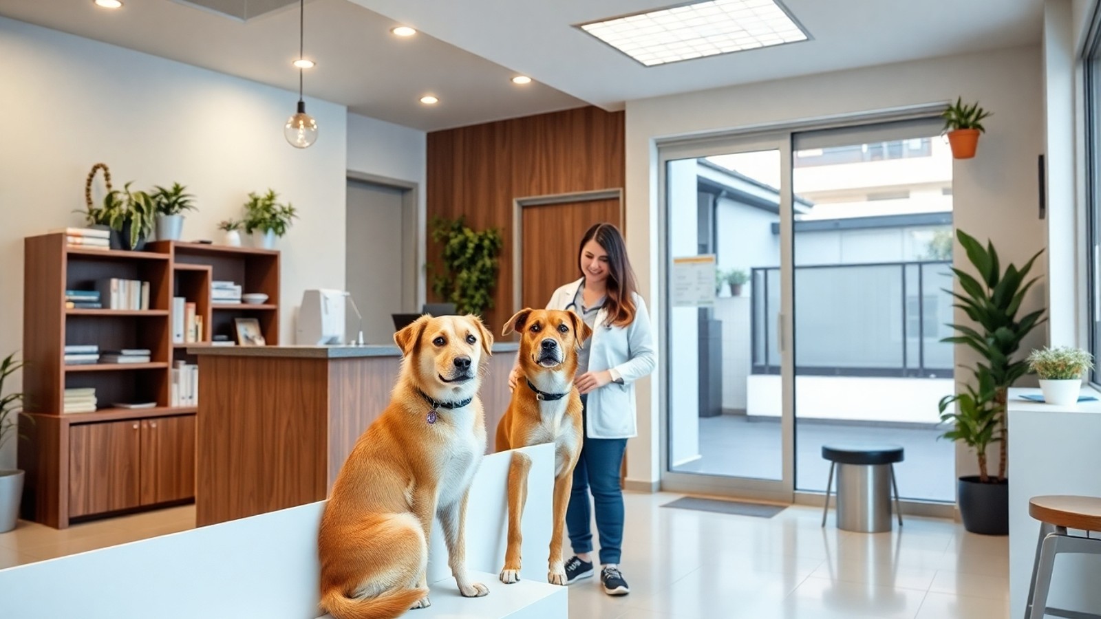 recepcao clinica veterinaria pilares