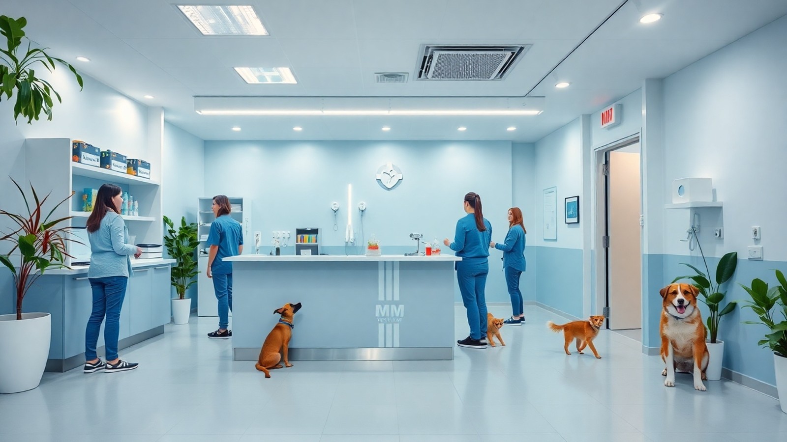recepcao clinica veterinaria santa luzia
