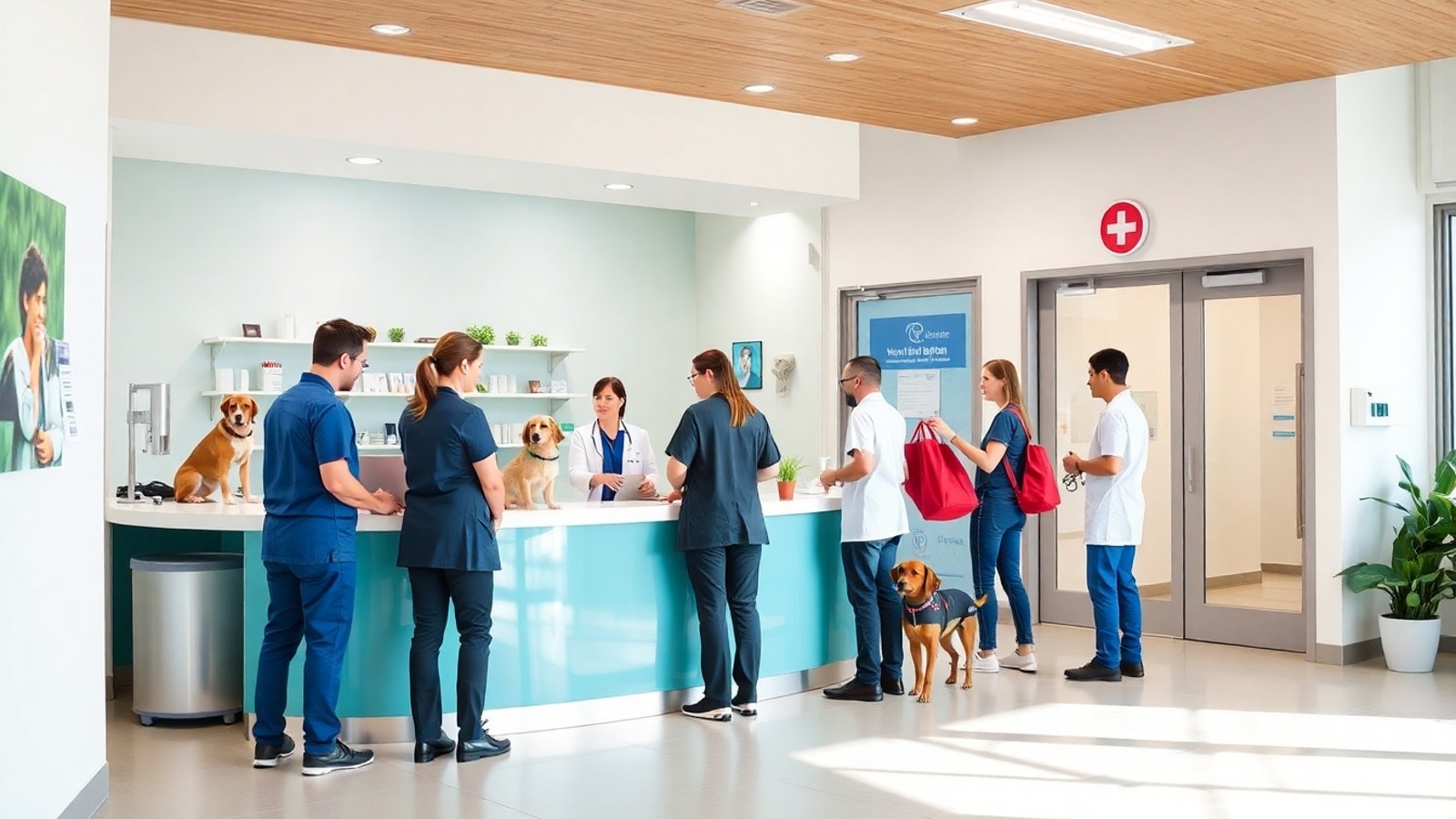recepcao hospital veterinario saude animal