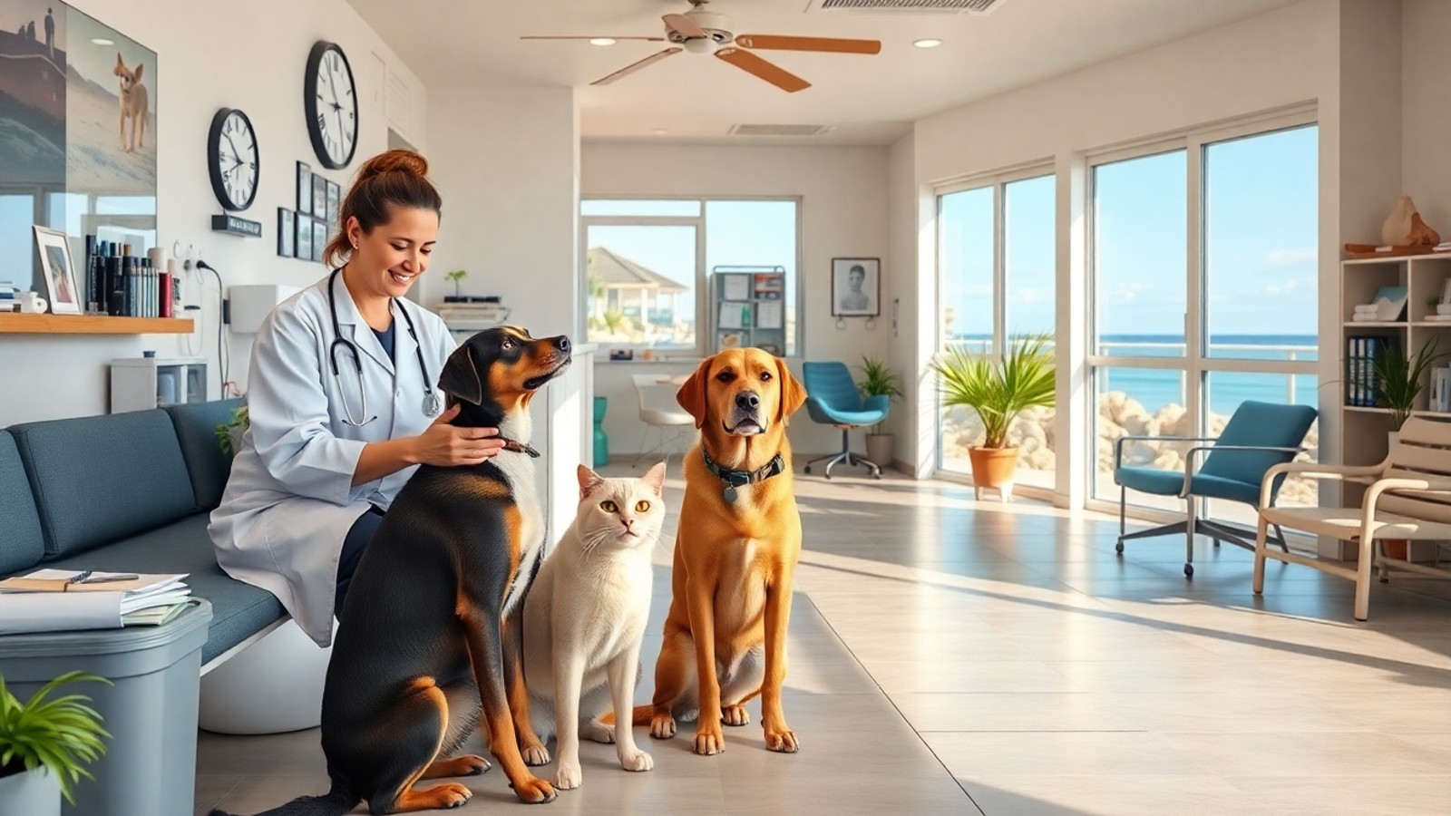 veterinaria da praia clinica fachada