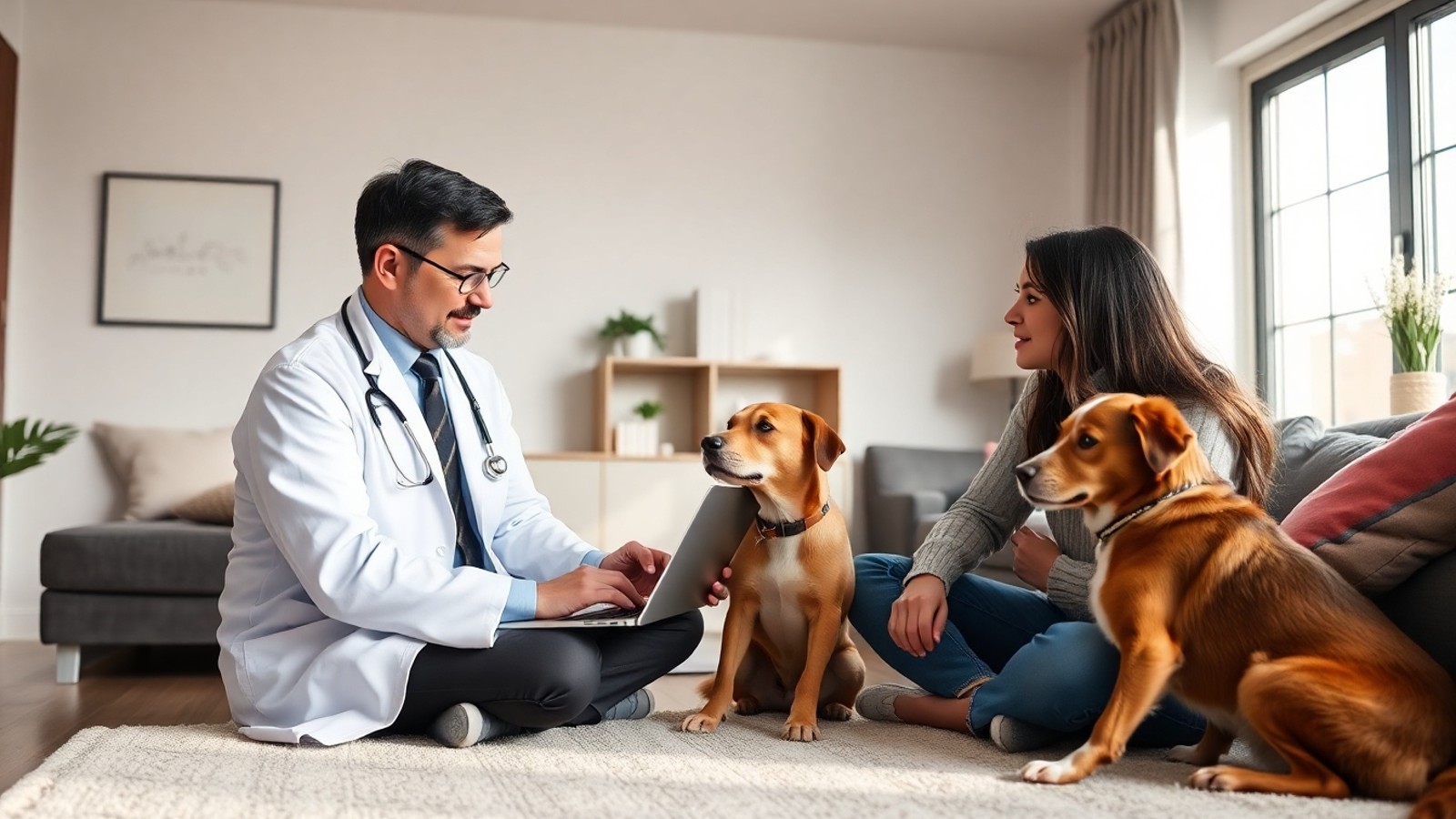 veterinario online orientacao laptop