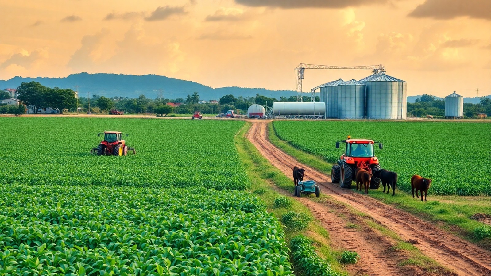 agropecuaria brasil paisagem rural