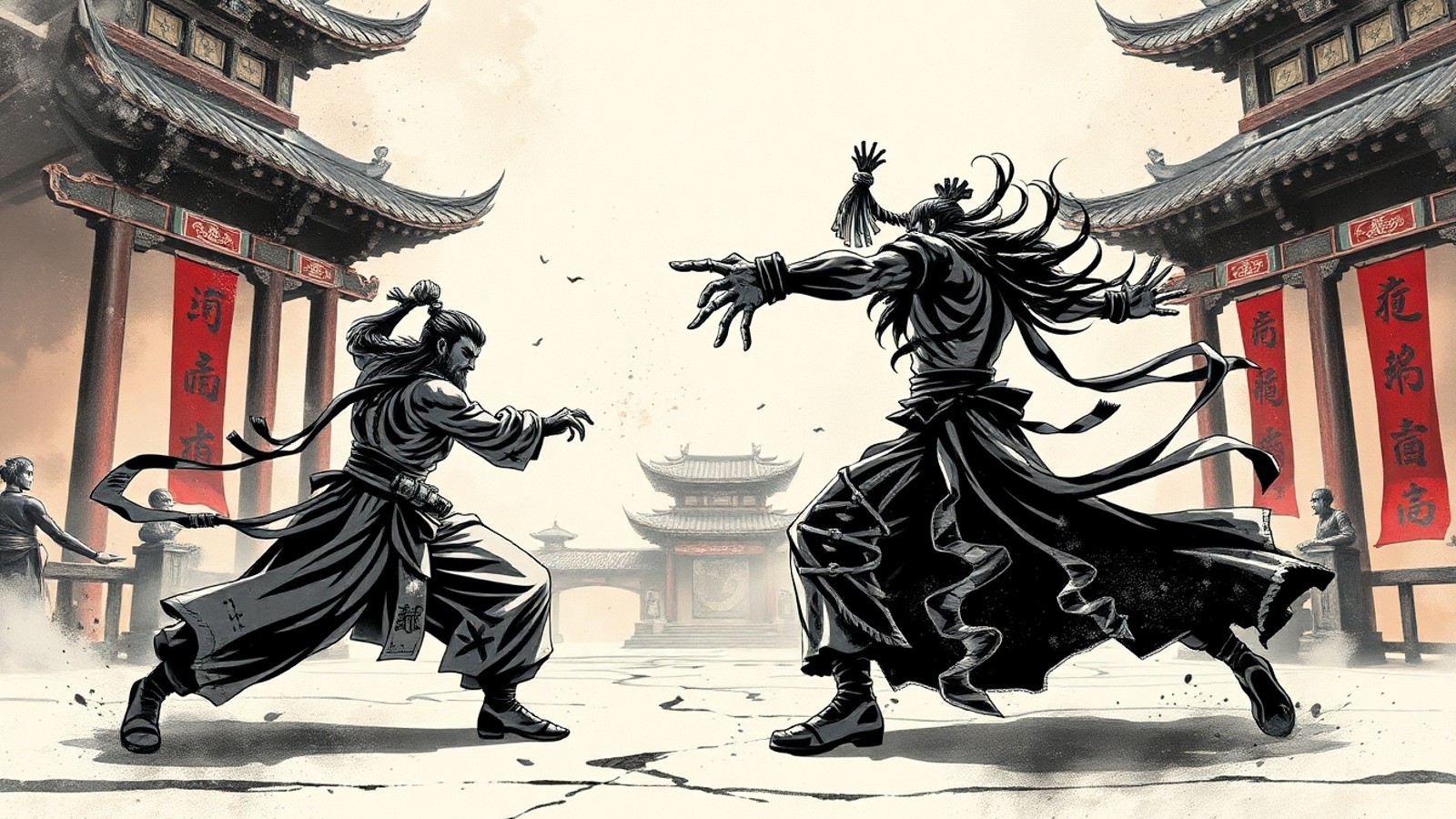 gado fight jogo luta 2d estilo nanquim