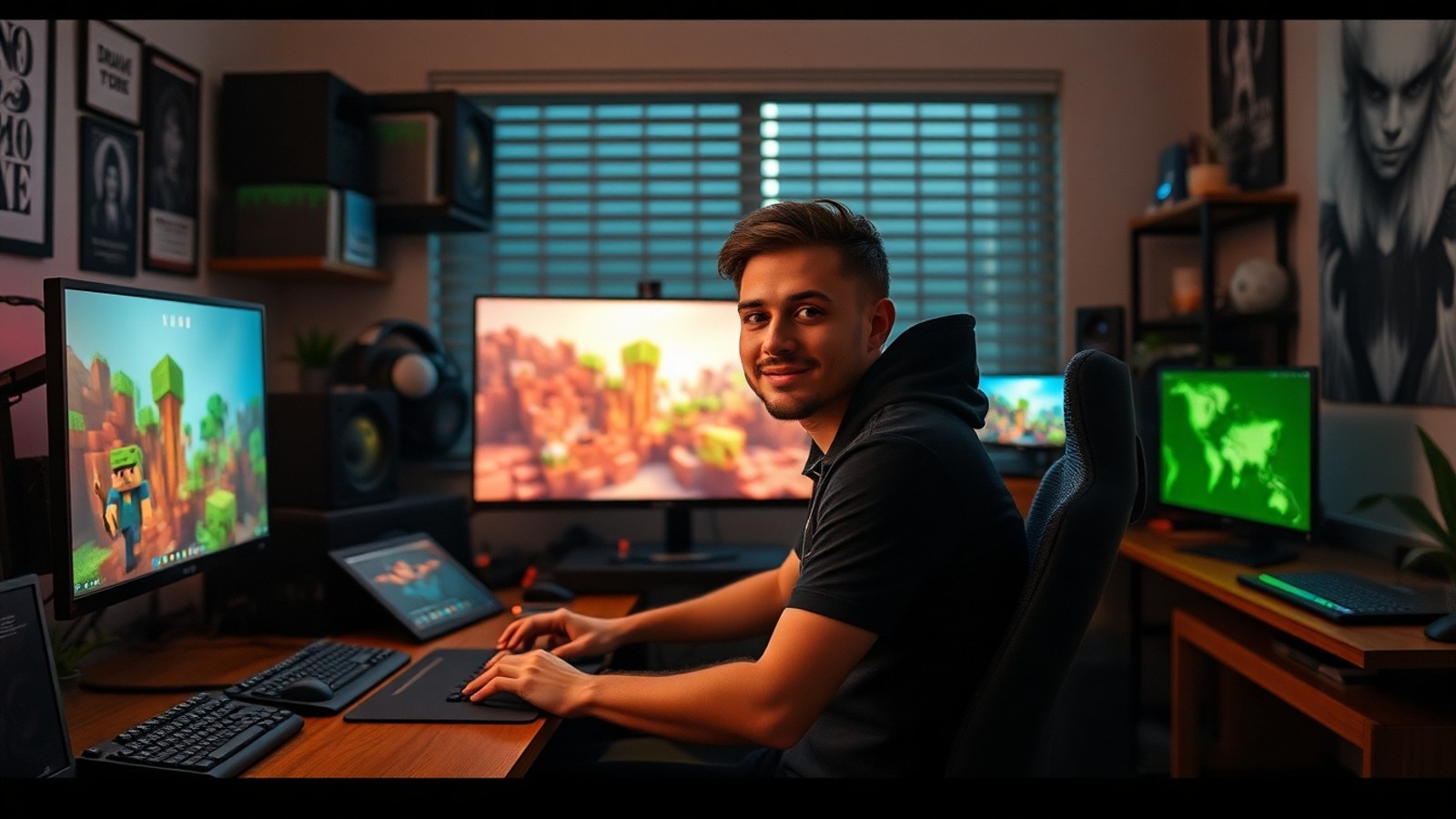jazzghost home office gamer brasileiro