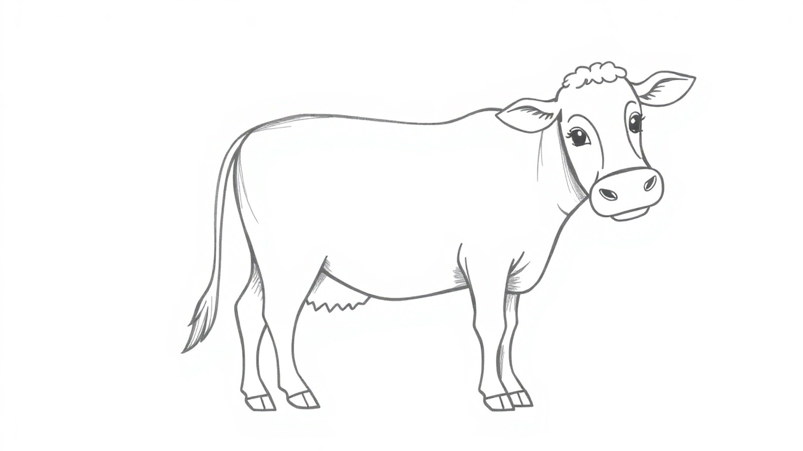 boi desenho passo a passo