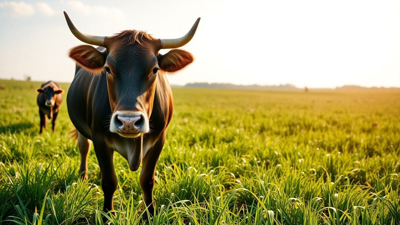 foto de vaca no pasto