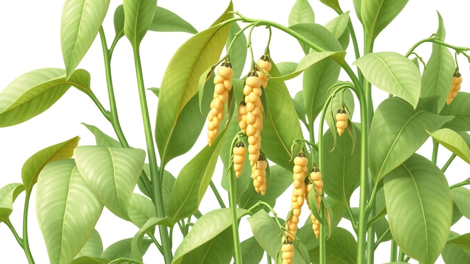 ilustracao planta soja