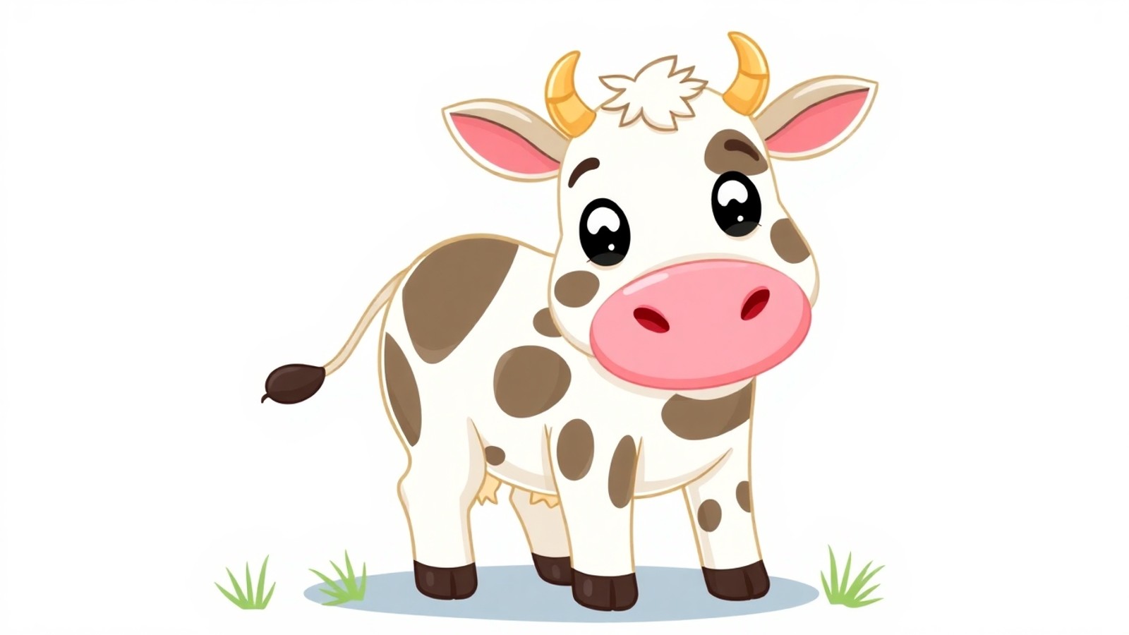 vaca cartoon png fundo transparente