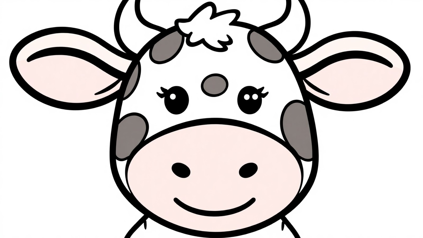 vaca desenho infantil