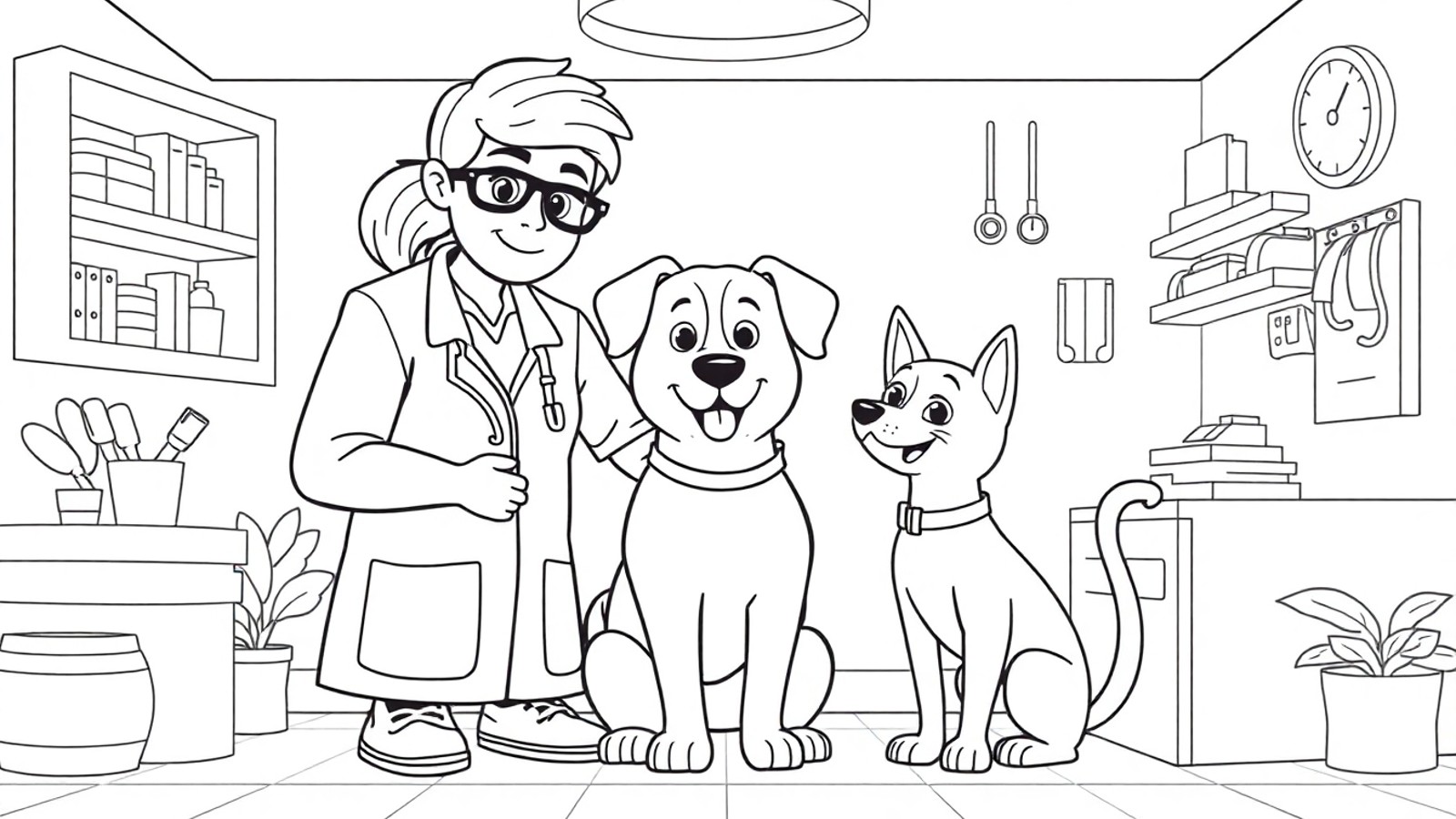 Veterinário Para Colorir: Referência Completa