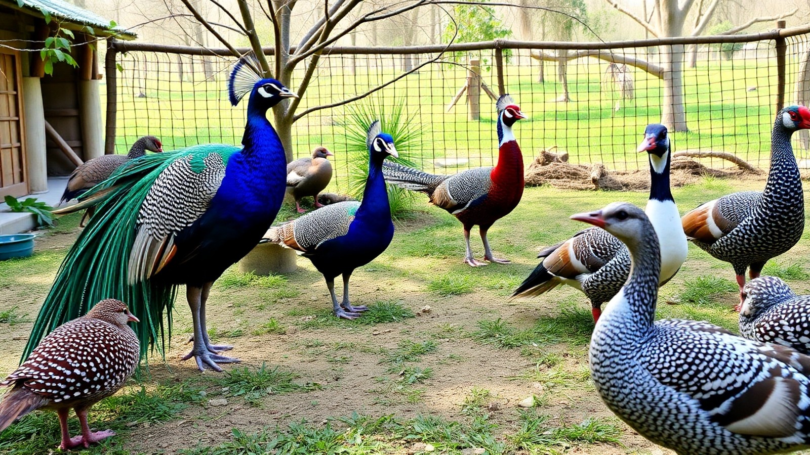 aves ornamentais aviario rural