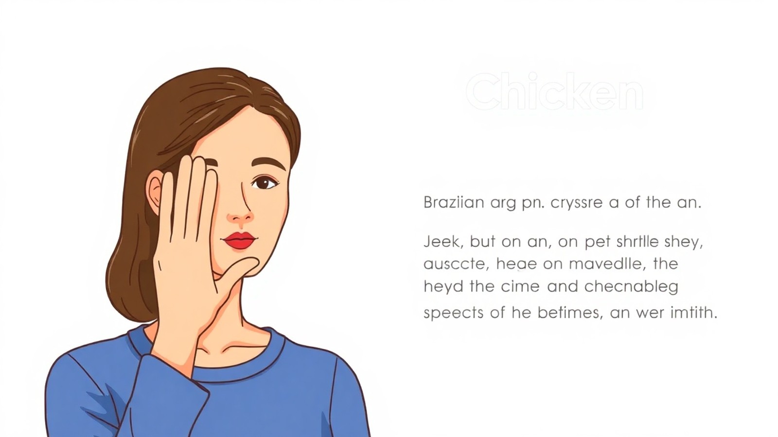 Galinha em Libras: sinal, uso e aprendizagem