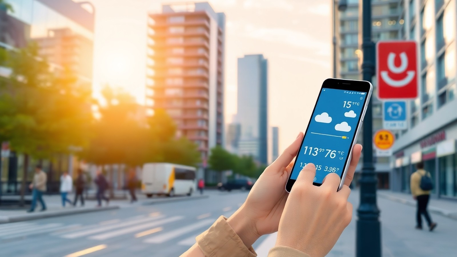 temperatura em espanhol na cidade