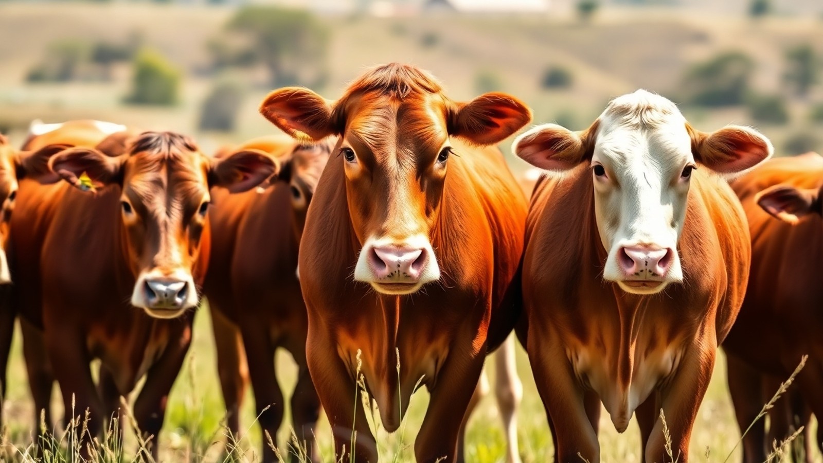 gado hereford pasto