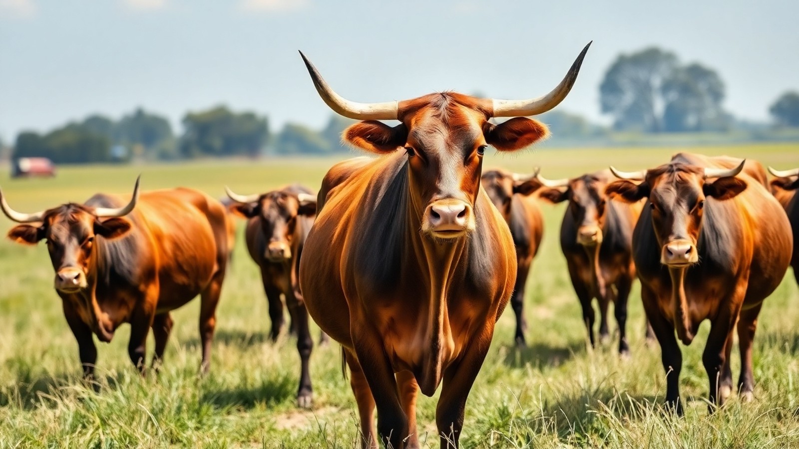 gado limousin pasto
