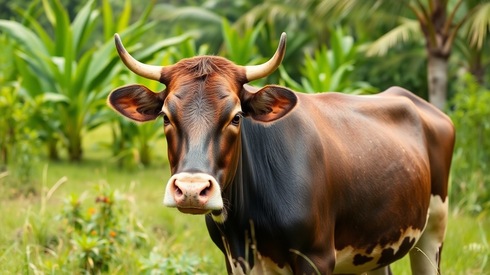 vaca girolando pasto tropical