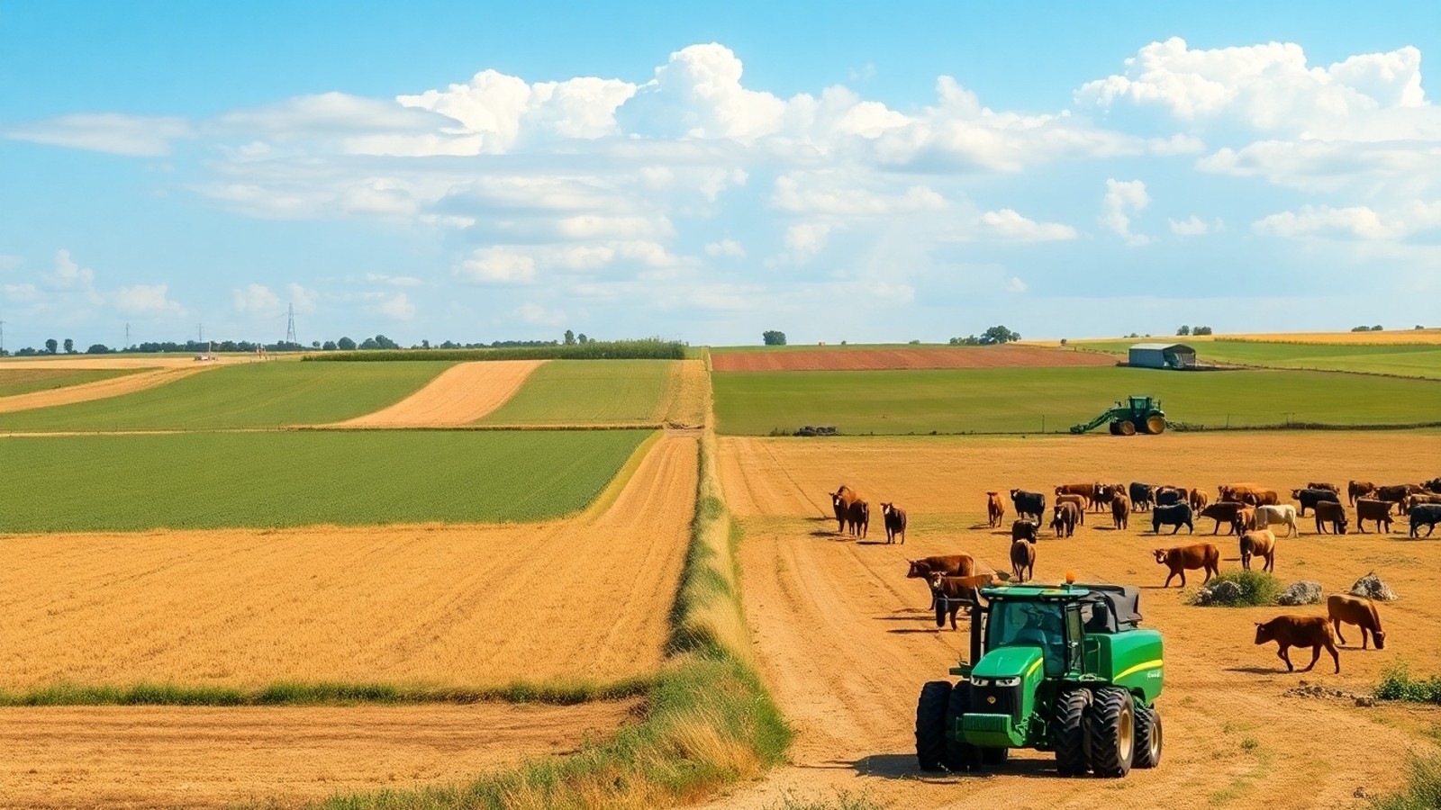agricultura e pecuaria no campo