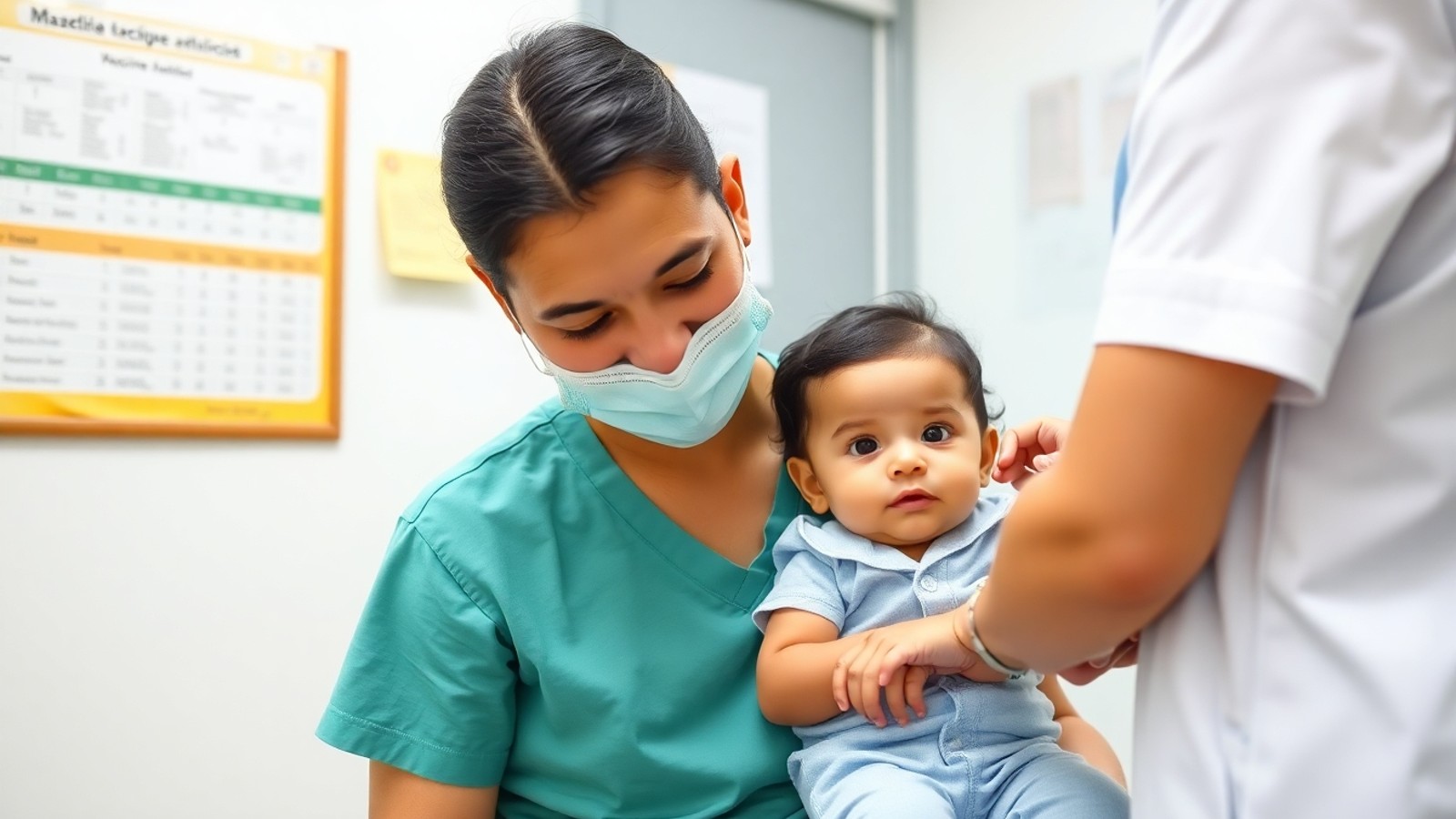 vacinas de 1 ano bebe clinica