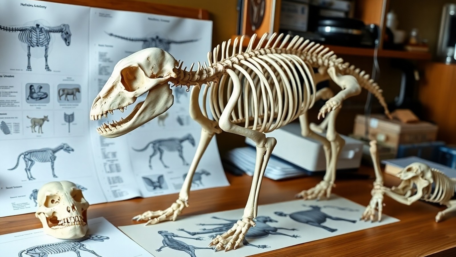 osteologia veterinaria estudo diagrama ossos