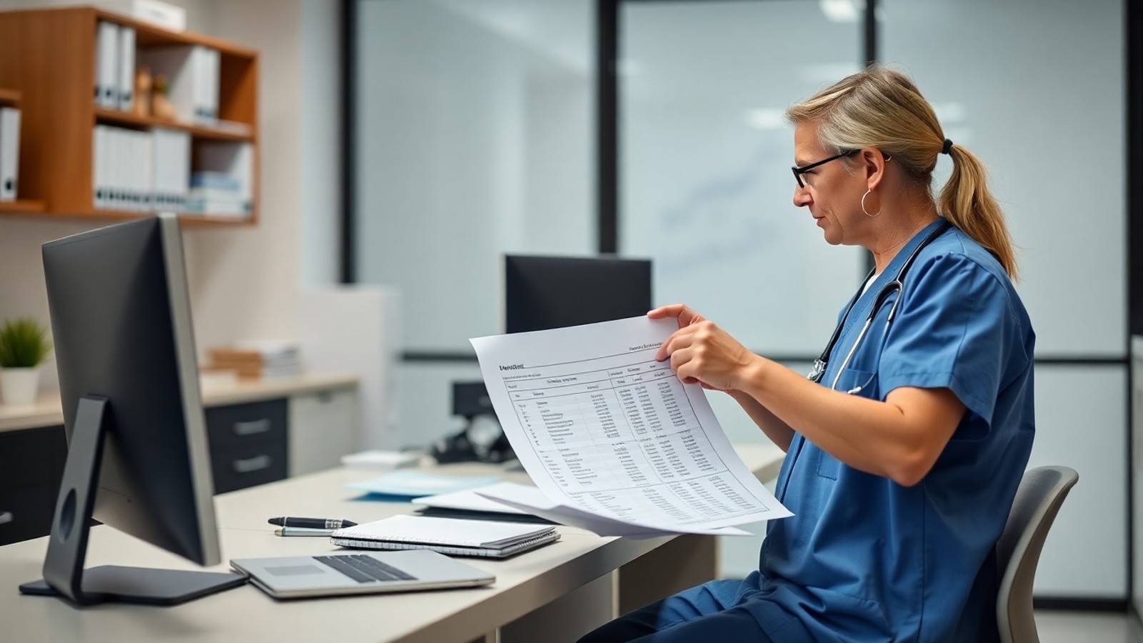 veterinario analizando salario