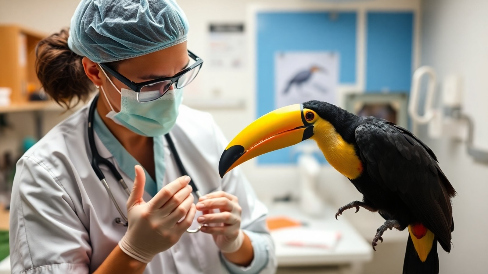 veterinario de fauna tucano clinica especializada