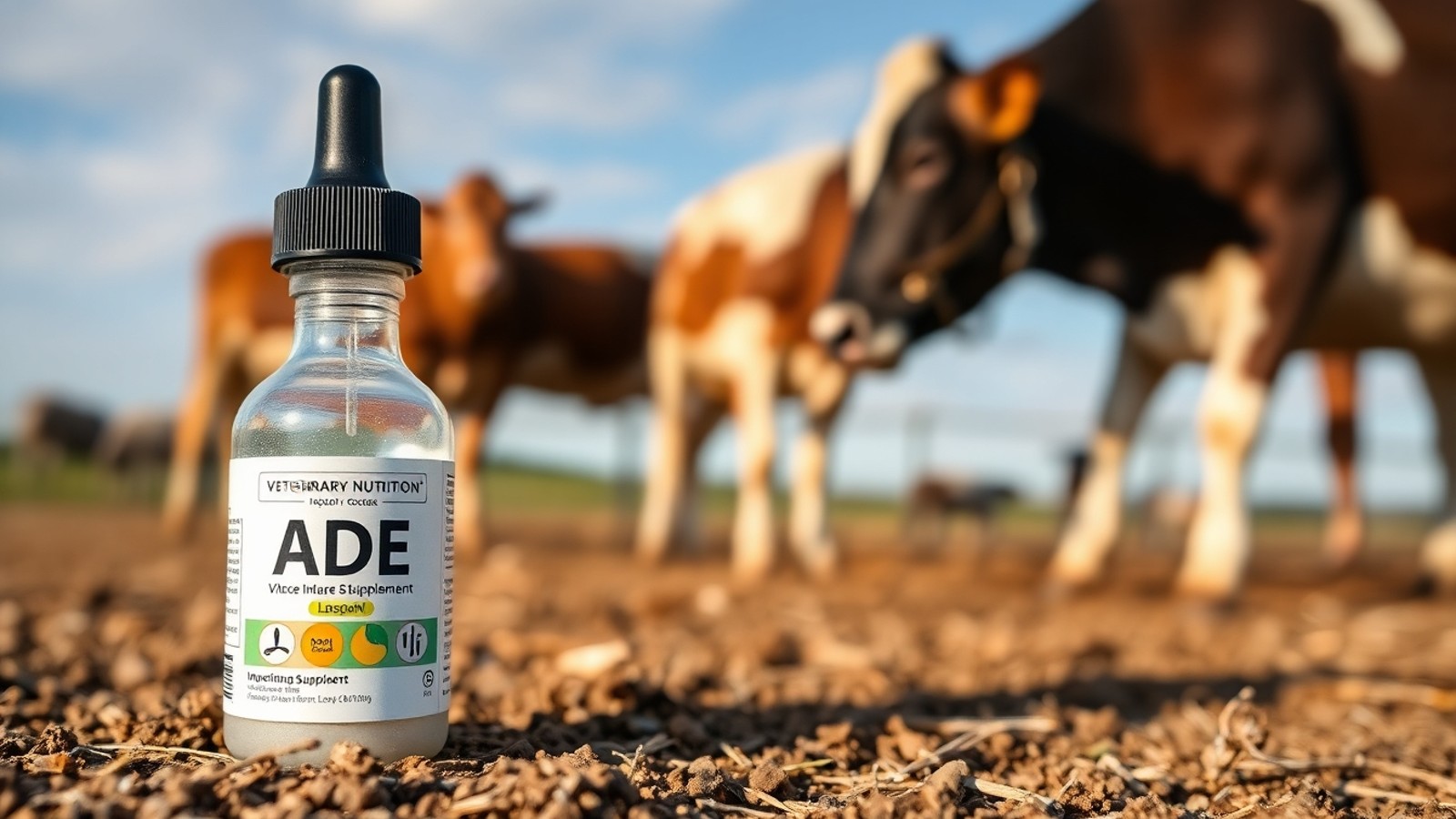 vitamina ade na saude animal